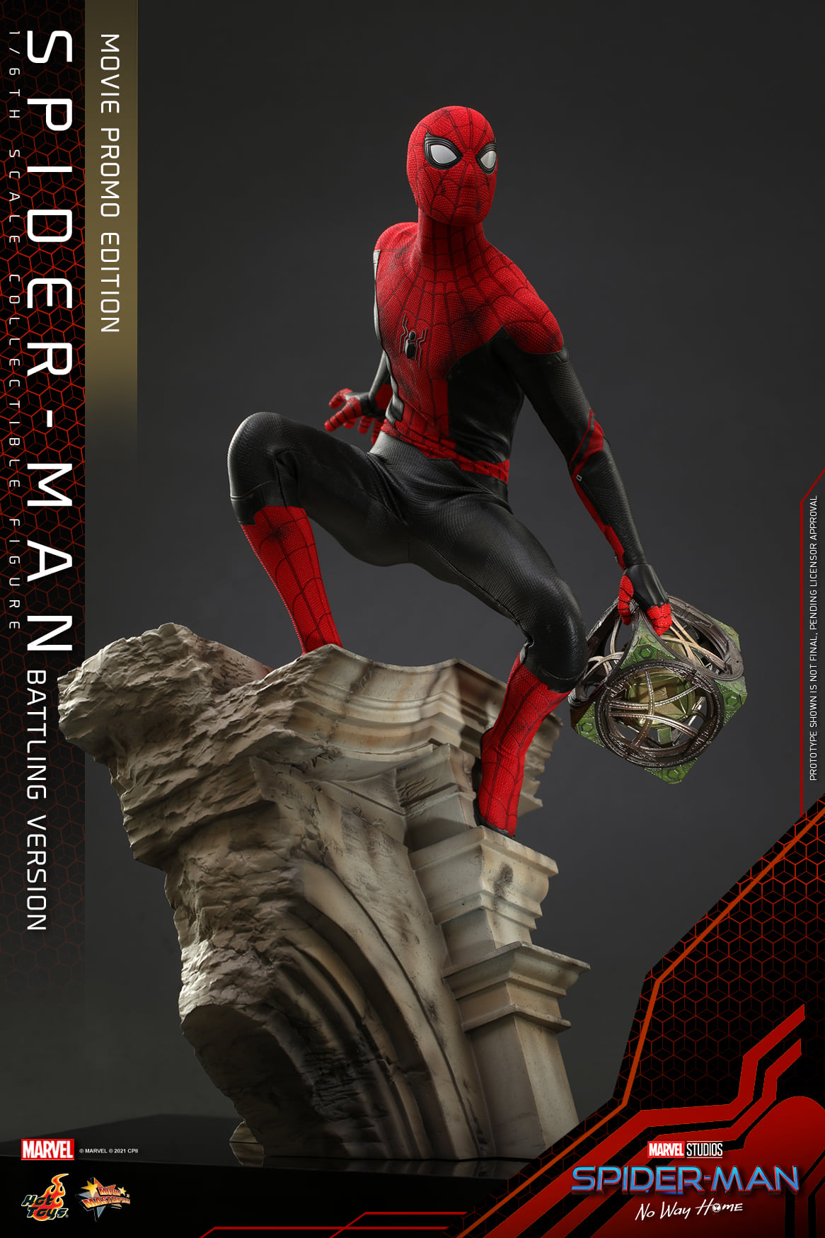 MMS625 - Spider-Man: No Way Home - 1/6th scale Spider-Man (Battling  Version) [Movie Promo Edition] - Kingdomcome